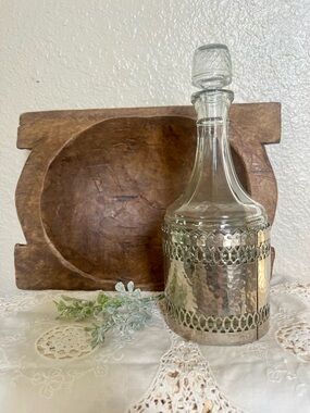 Vintage Glass Decanter